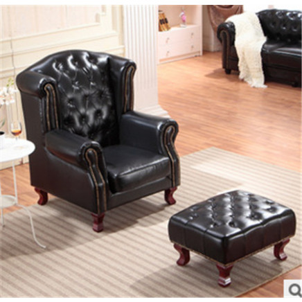 Italian Design Popular Genuine Leather Sofa