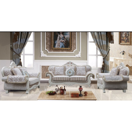 Italian Modern Leather Fabric 1+2+3 Seats Leather Sofa