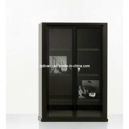 Italian Modern Wood Glass Door Display Cabinet (SM-D29)