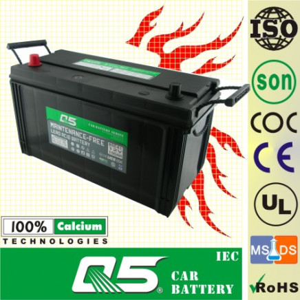 JIS-105E41 12V105AH, Maintenance Free Car Battery