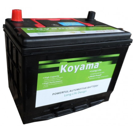 JIS Mf Battery -12V65ah-Ns70mf (75D26R/L, NS70MF)