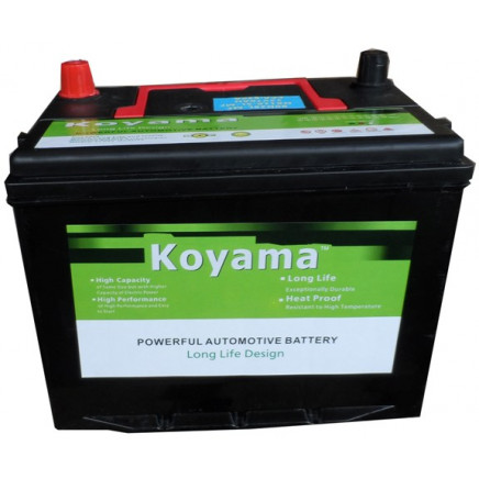 JIS Sealed Maintenance Free Car Battery -12V65ah (70D23MF)