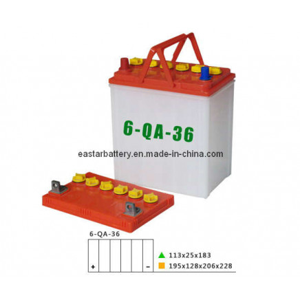 JIS-Standard NS40 Dry Charged Car Battery 12V, 36ah