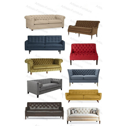 Janpan Ten Terrific Tufted Sofas (JP-sf-265)