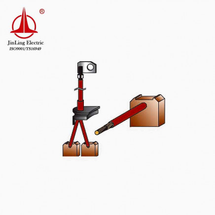 Jasx42-43 12V Auto Starter Motor Carbon Brush