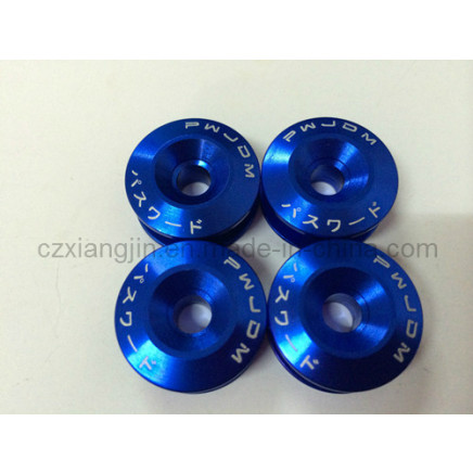 Jdm Blue Anodized Quicke Release Bunper Fastener