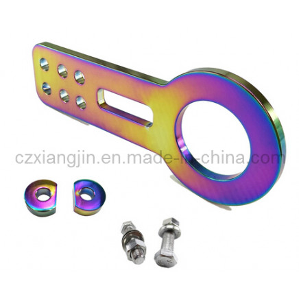 Jdm Racing Anodized Fit All Front Tow Hook Billet CNC Aluminum Towing Kit