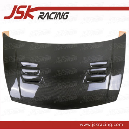 Js-1 Style Carbon Fiber Hood for 2006-2009 Honda Civic Fd2 4D (JSK121053)