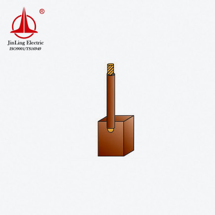 Jsx29 Copper Brush Carbon Brush for FIAT Auto Starter