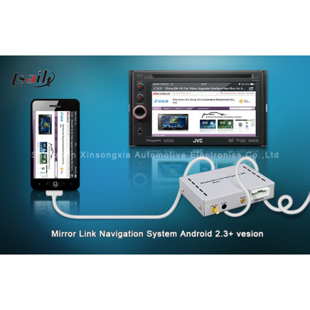 Jvc Wince 6.0 Navi Box with Built-in USB Two-Way Touch Via Mirror Link