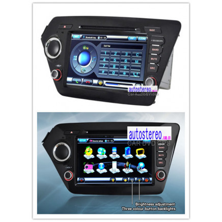 KIA K2 Rio GPS Navigation (ZW-KIA-115)