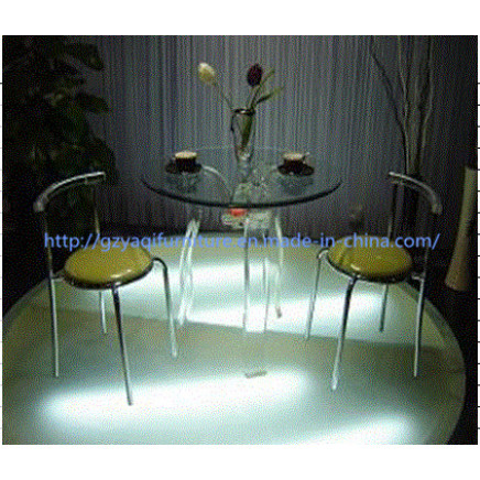 Kc205 Simple Design Clear Acrylic Coffee Chair