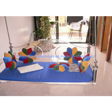Kd319-B Simple Design Acrylic Hollow Outdoor Swing