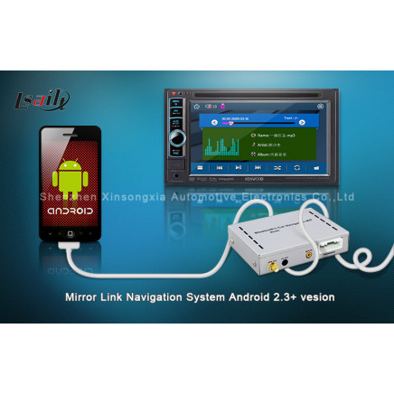 Kenwood Mirror Link Navigation Box with Multiple Maps