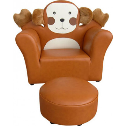 Kid's Sofa Children Chair Home Furniture Made of Leather (K-44)