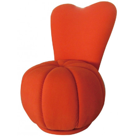 Kid's Thanksgiving Pumpkin Chair Home Furniture Mede of Fabric (X-103)