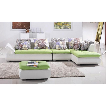 Korean Living Room Leather Sofa