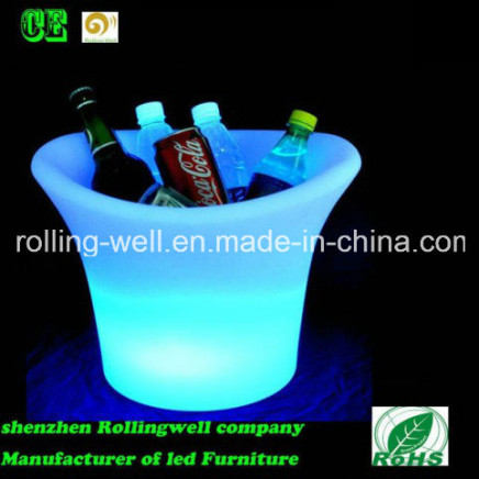 LED Color Changing Rechargeable Ice Bucket with Remote Control