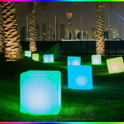 LED Cube Garden Cube Landscape Cubes Lanscape Lights Waterproof Lighting