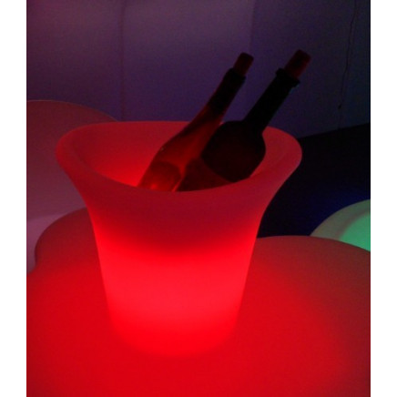 LED Plastic Ice Bucket/Light up Ice Bucket/Color Change LED Ice Bucket for Bar