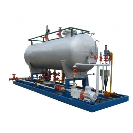 LPG Dispenser Skid Station with LPG Dispenser Machine or LPG Scale