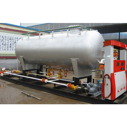 LPG Skid Station with Refilling Pump Nozzle From 5cbm to 50cbm