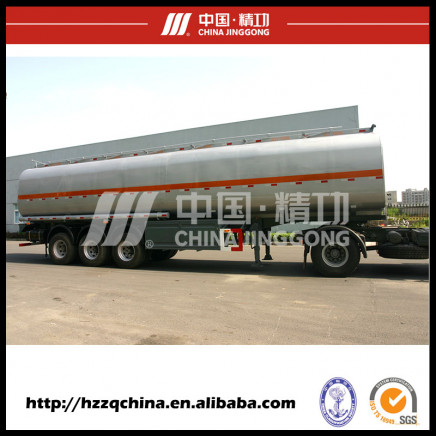 LPG Tank Trailer Carbon Steel Used for Chemical Liquid Delivery