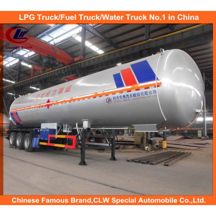 LPG Tanker Trailer for LPG Delivery in 3 Axles 60cbm with Jost Landing Gear