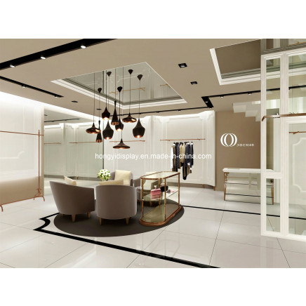 Ladies Fashion Clothes Display Rack for Retail Shopfitting