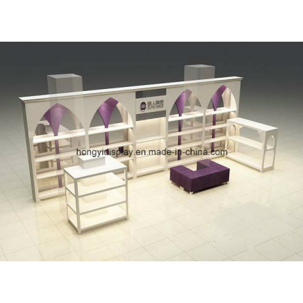 Ladies Shoes Shop Kiosk with Sofa for Shopping Mall