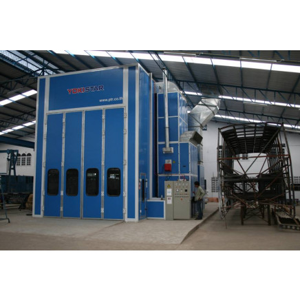 Large Auto Body Dry Spray Booth