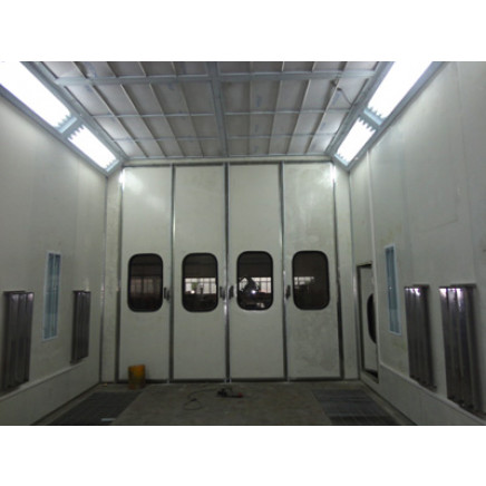Large Spray Booth, Drying Chamber, Infrared Lamp Heating