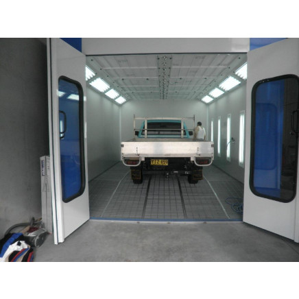 Large Truck Spray Booth; Baking Room, Maintenance