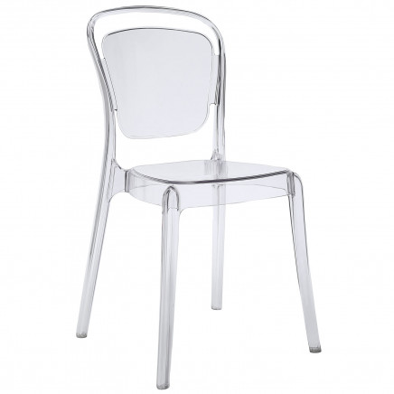 Latest Simple Design Clear Acrylic Chair for Dining Room