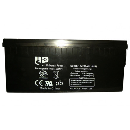 Lead Acid Battery 12V 200ah Rechargeable Battery