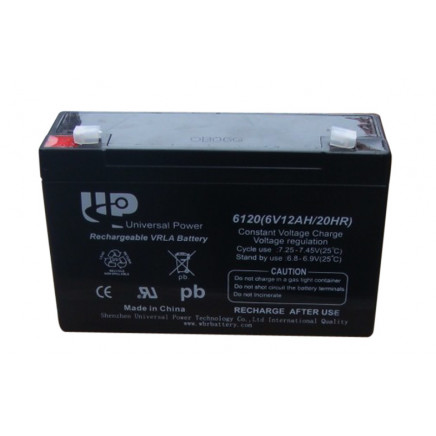 Lead Acid Battery UPS Battery Alarm Battery 6V 12ah