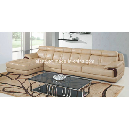 Leather Lounge Reception Sofa Set / Living Room Sofa Furniture (RFT-1001)