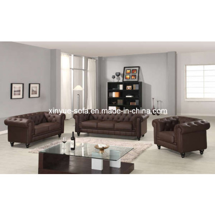 Leather Sofa (A605)