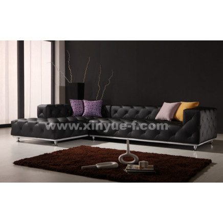 Leather Sofa (A672)