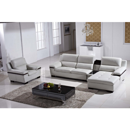 Leather Sofa /Living Room Furniture (LS4A160)