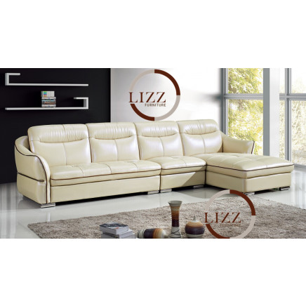 Leather Stylish Sofa Leather Sofa (L. P2802#)