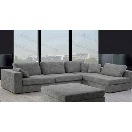 Leisure Living Room Fabric Sofa Set (JP-sf-051)