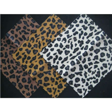 Leopard Grain PU Artificial Leather for Shoes Mg24