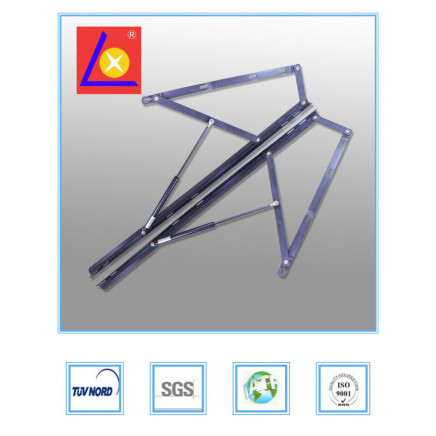Lift Gas Struts with Frame for Wall Bed
