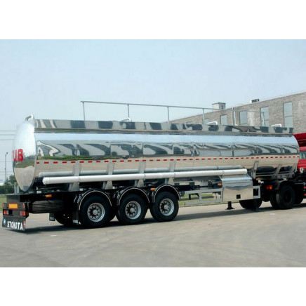 Light Weight Aluminium Fuel Tanker Trailer for Different Oil