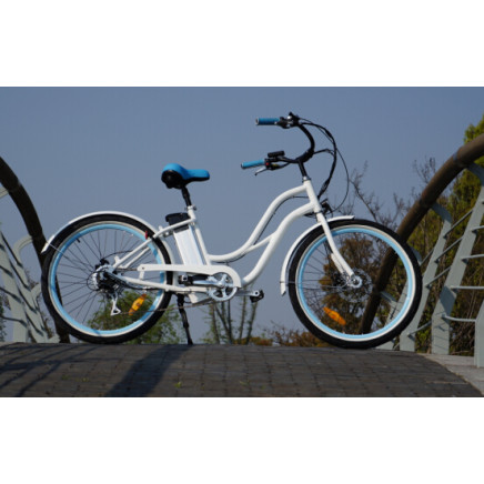 Light Weight Engine Electric Beach Cruiser Bicycle