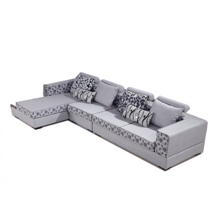 Linen Fabric Sofa Malaysia (L. Af075)