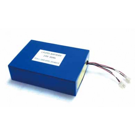 Lithium Battery 24V 30ah Solar LiFePO4 Battery