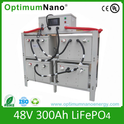 Lithium Battery Pack 48V 300ah for Household Energy Storage with BMS