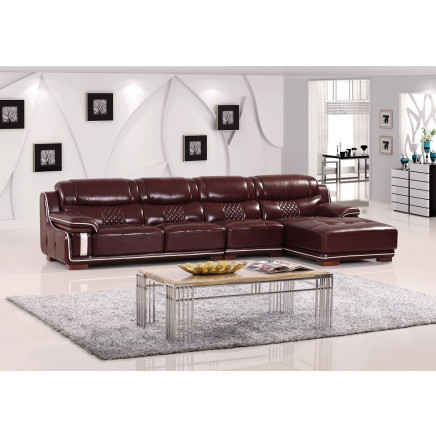 Living Room Furniture Import Leather Sofa (B87)